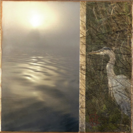 Heron in Thicket (looking left) Heron in Thicket (looking left)